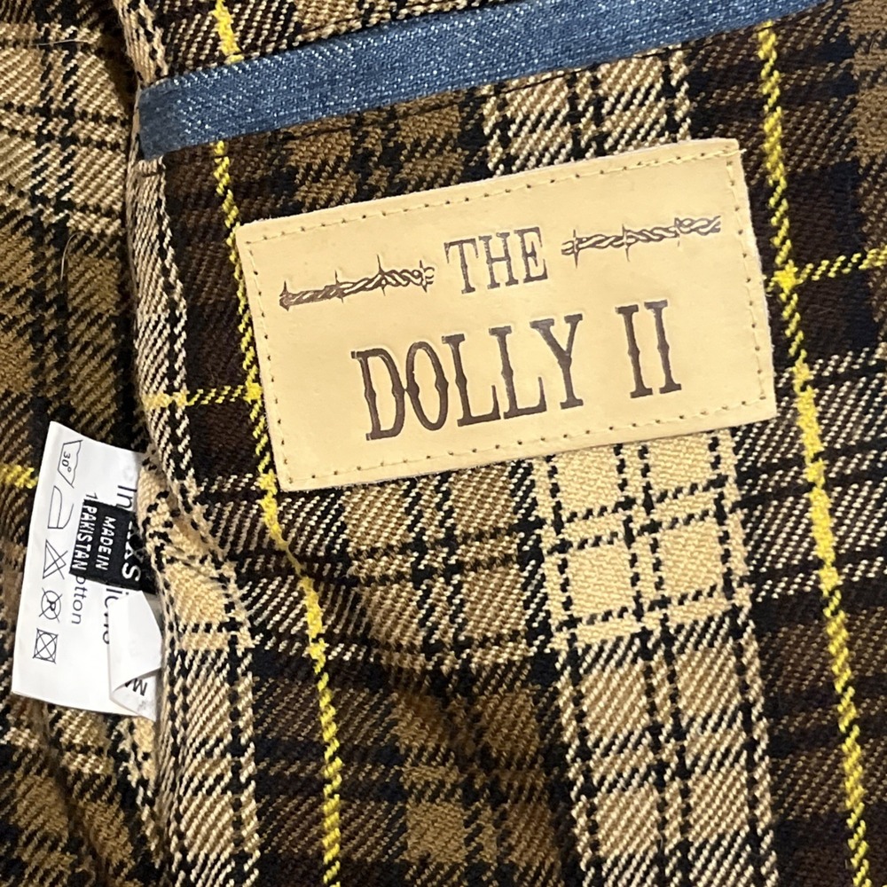 Sts Ranchwear Womens Denim Jacket W/Leather Collar Dolly II - Picture 7 of 11